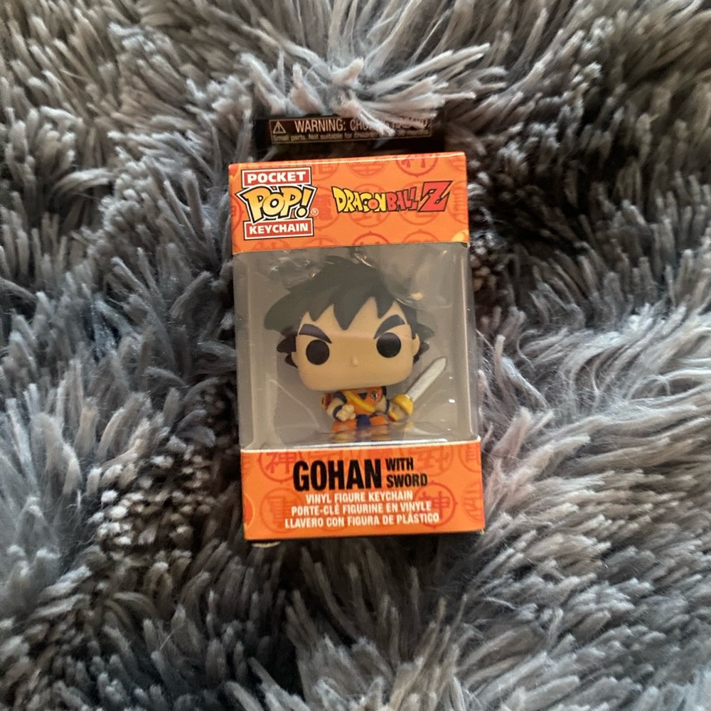 Dragon Ball Z Gohan Keychain. Nib!